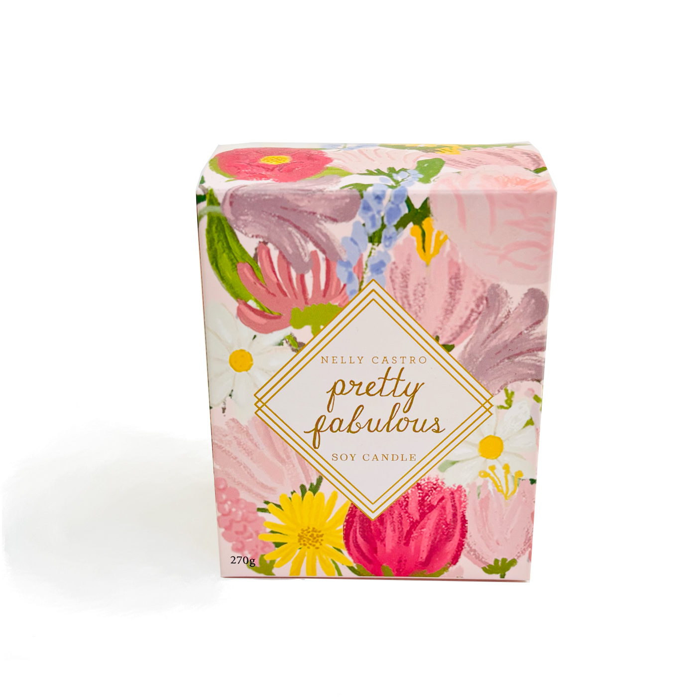 Pretty Fabulous Duftkerze von Nelly Castro - Luxuriöser Blumenduft