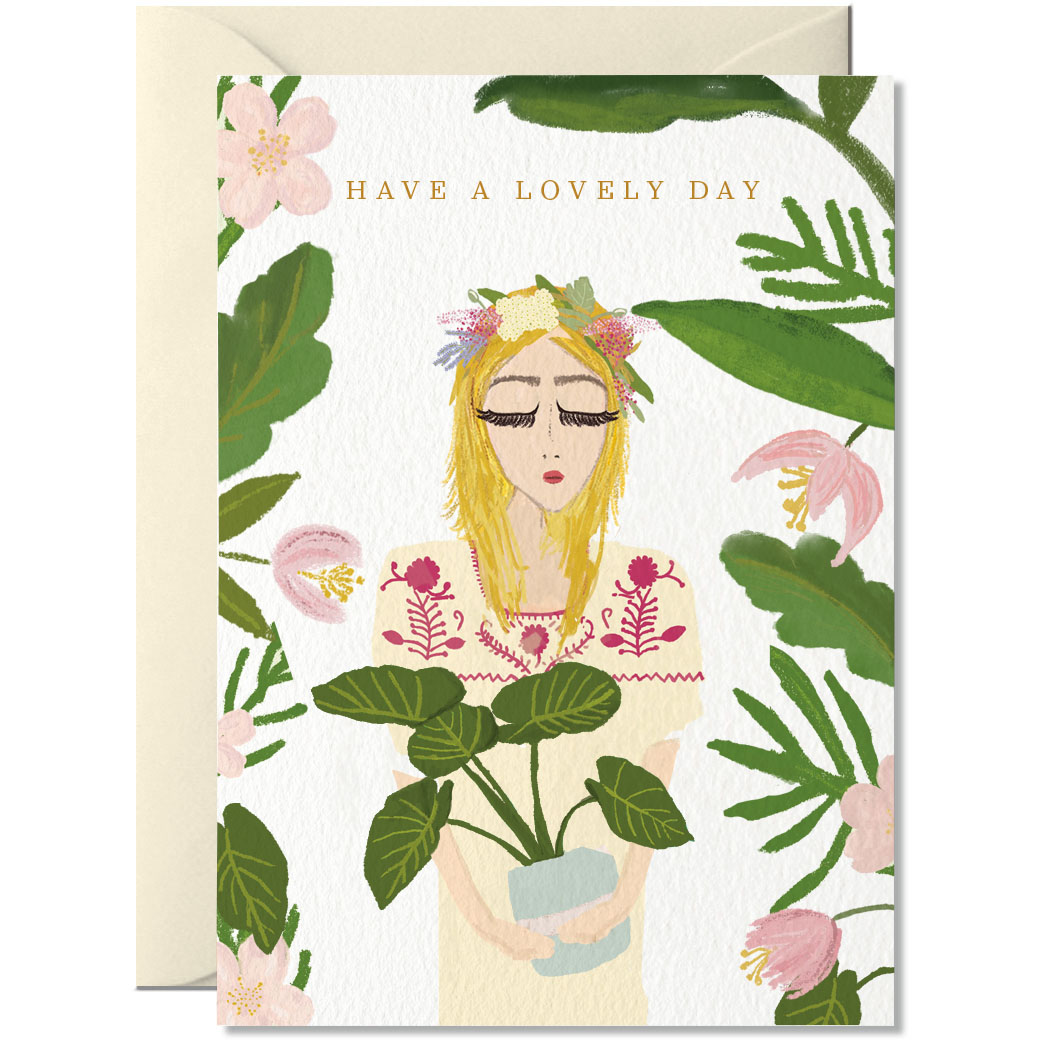 Have a Lovely Day - Tarjeta de Nelly Castro