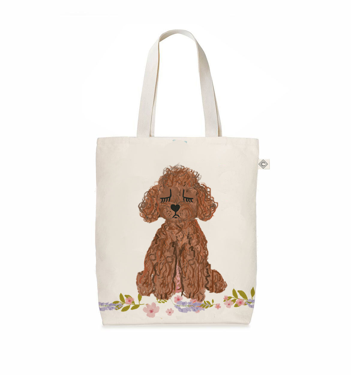 Poodle Tote Bag