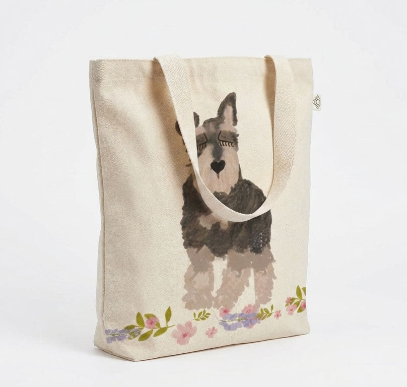 Schnauzer Tote Bag