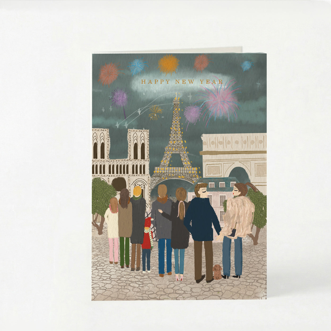 Paris New Year Fireworks
