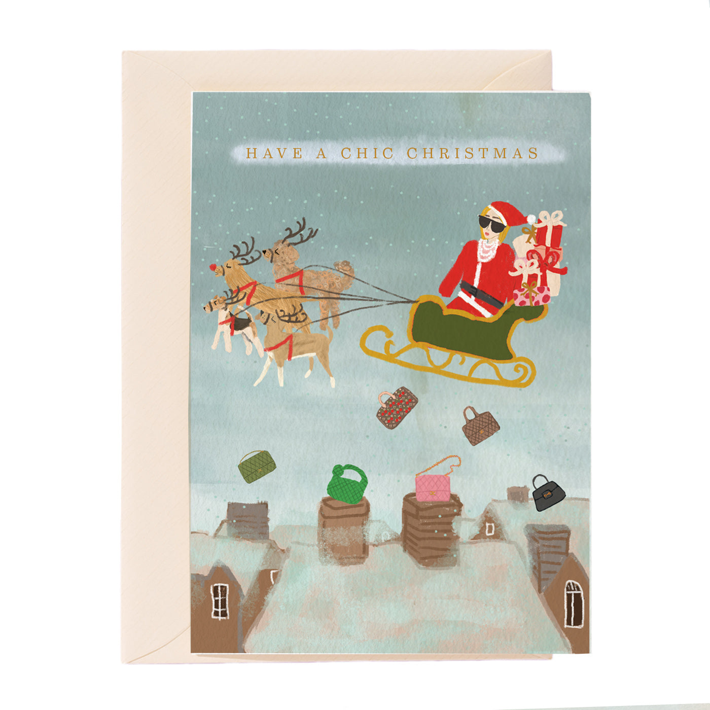 Have a Chic Christmas with Santa