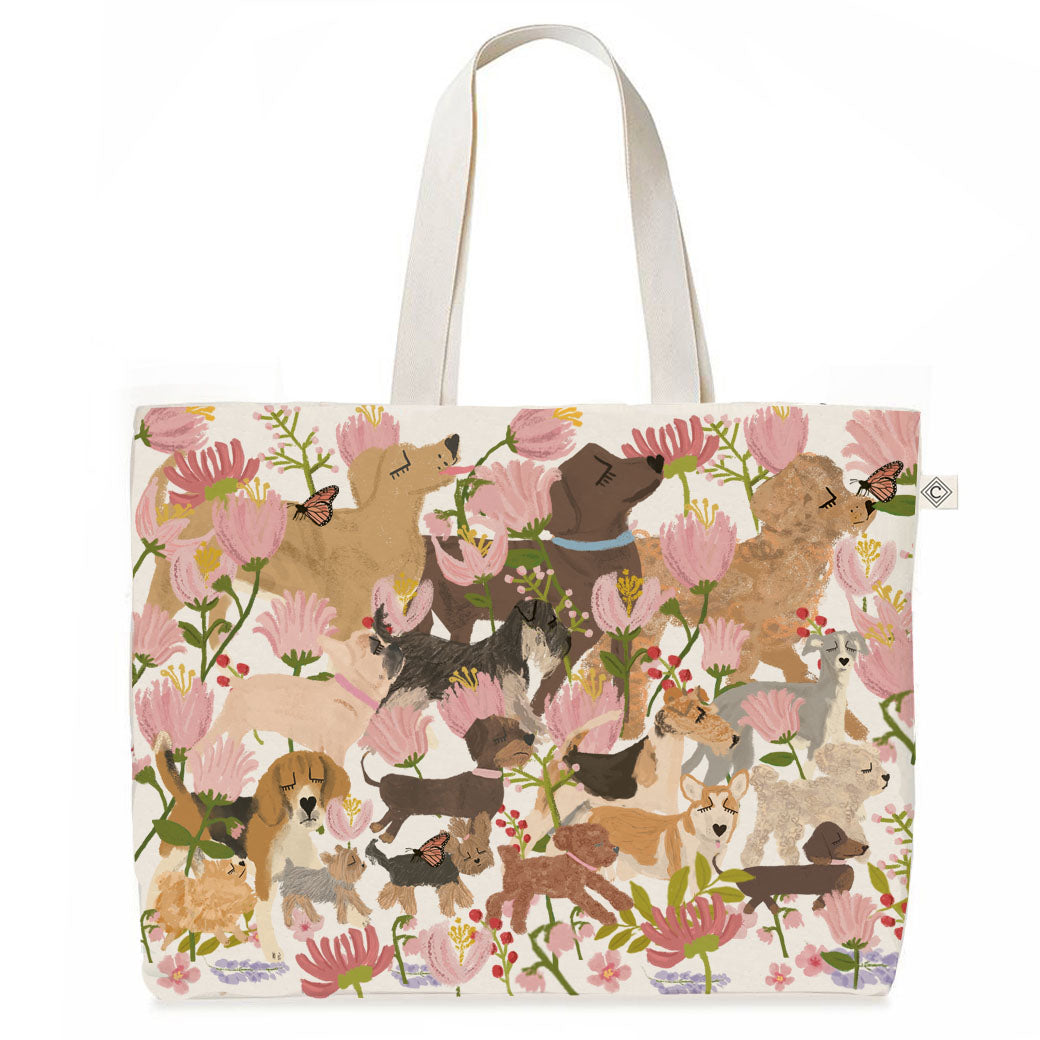 DOGS GARDEN TOTE BAG