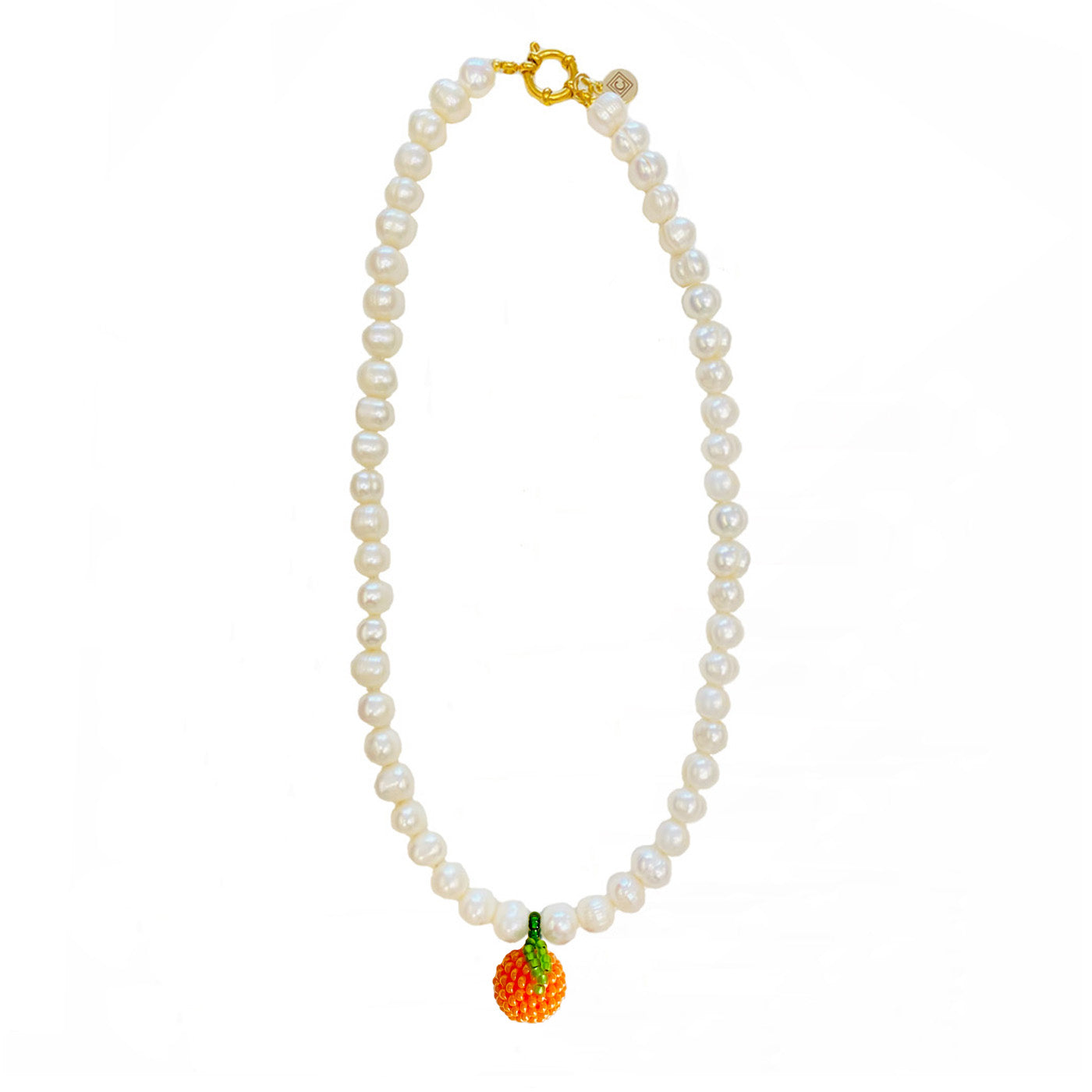 Sunset Glow Pearl Necklace