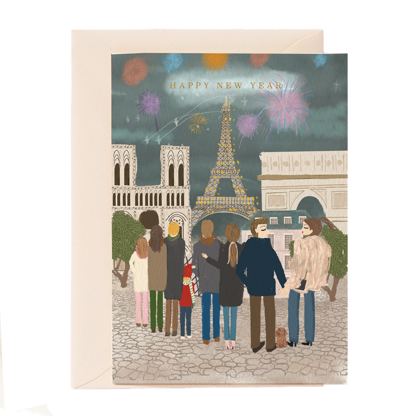 Paris New Year Fireworks