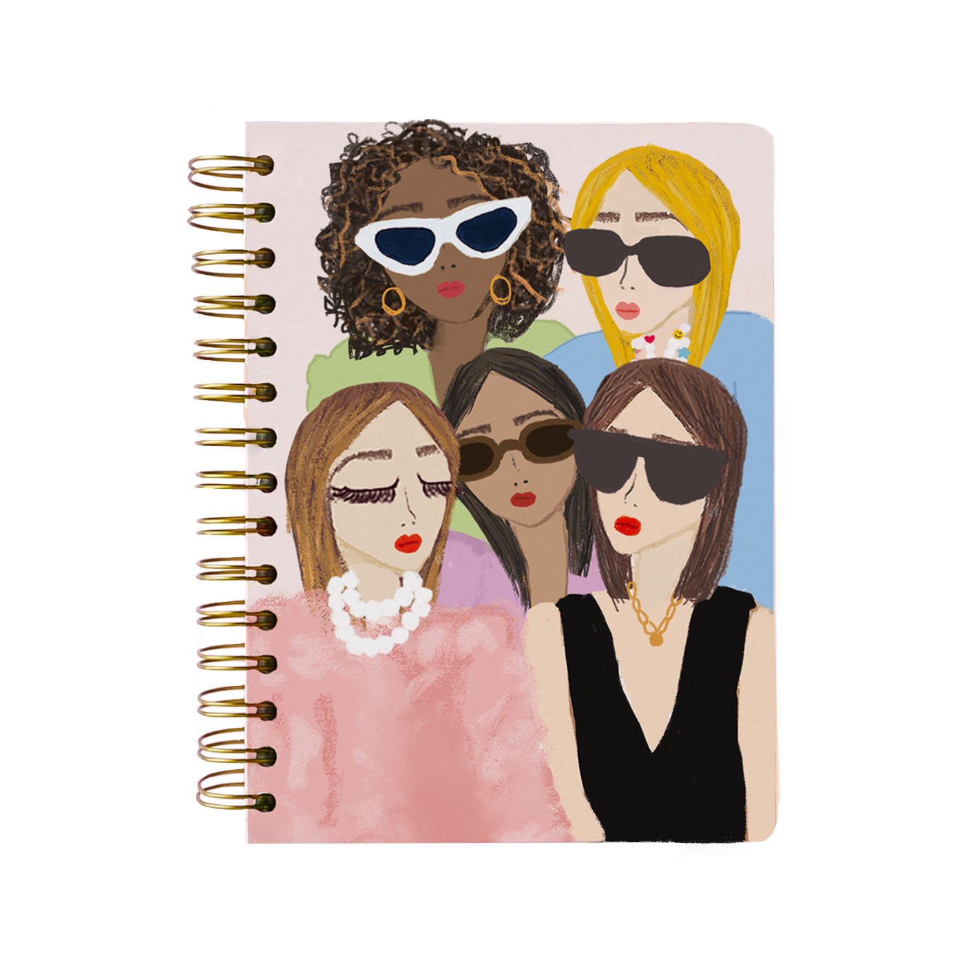 Mode Girls Spiral-Notizheft