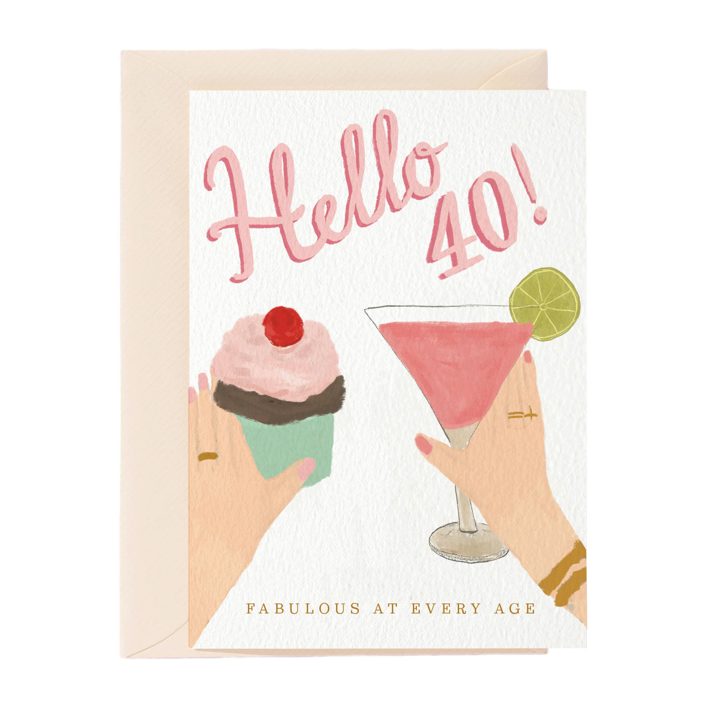 Hello 40!  Greeting Card