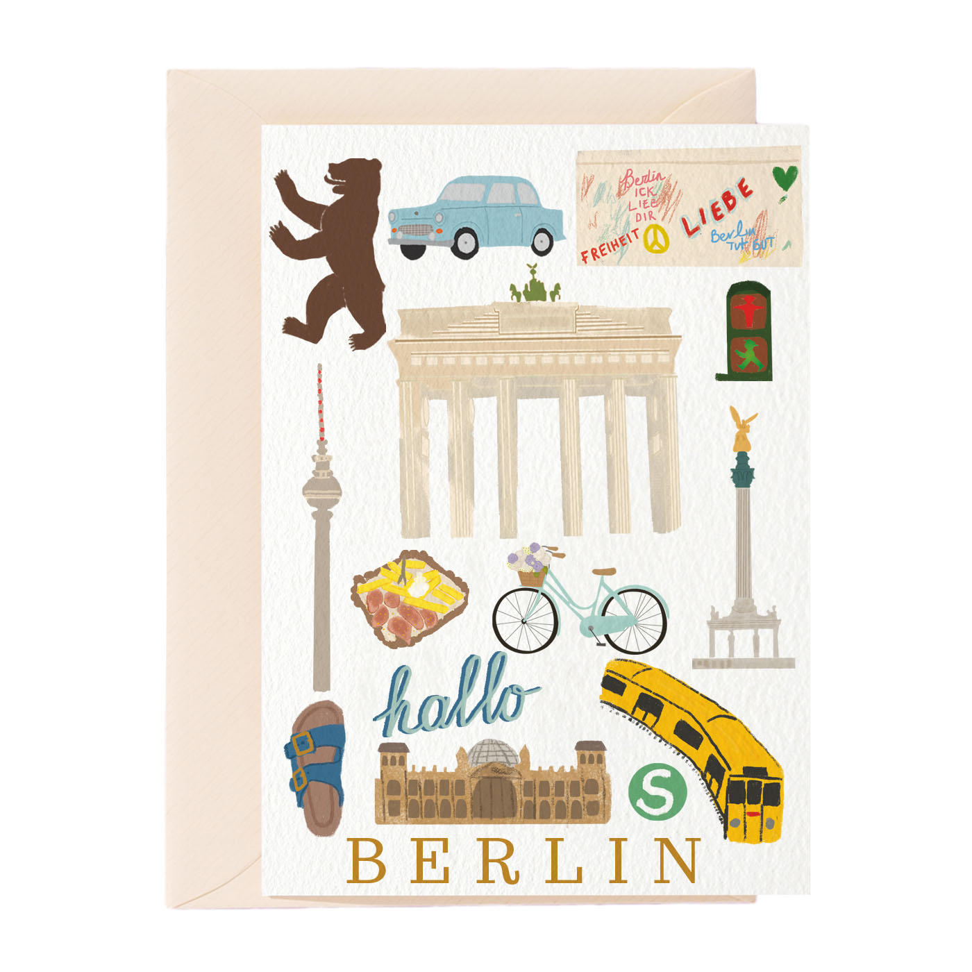 Berliner Grußkarte