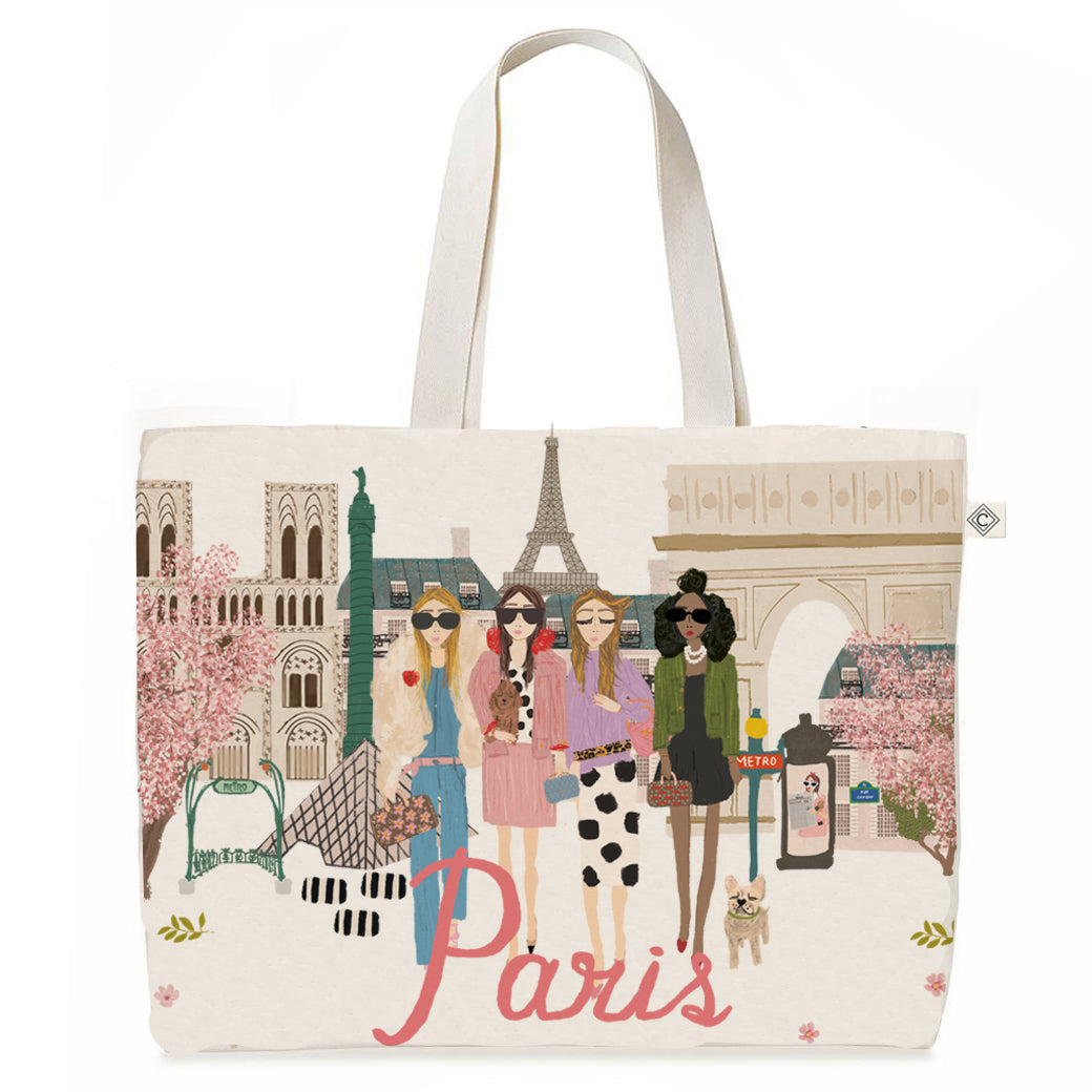 PARIS GIRLS TOTE BAG